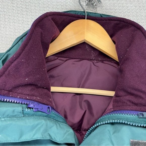 Vtg Columbia Whirlibird 3 in 1 Jacket Men Med Green Full Zip Radial Sleeve Ski - Picture 8 of 11